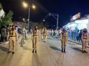 سرية الكشاف البلدي تنظم مسيرة رمضانية في مدينة الرملة